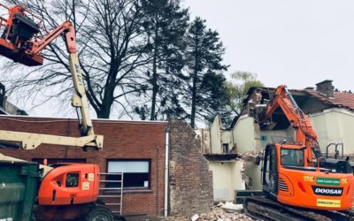 Démolition à Angleur