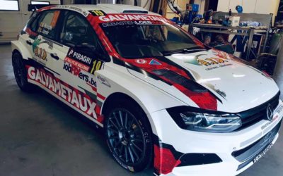 Legros démolition au rallye de Wallonie