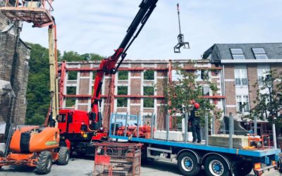 Démolition totale avec maintien d’une façade classée