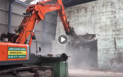 Vidéo de la démolition d’un bunker