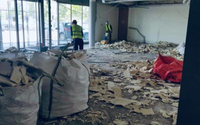 Démolition de chape