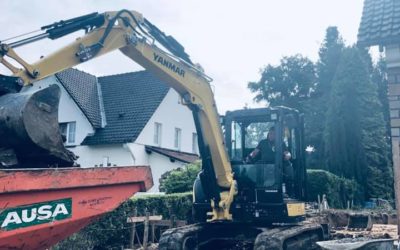 Démolition d’une annexe et travaux de terrassement