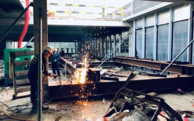 Travaux d’oxycoupage