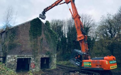 Démolition totale de l’ancien fort de la Chartreuse