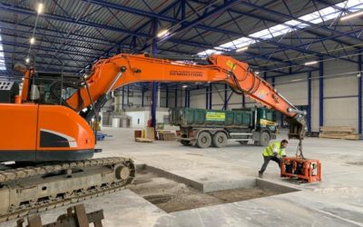 Travaux à l’aéroport de Liège