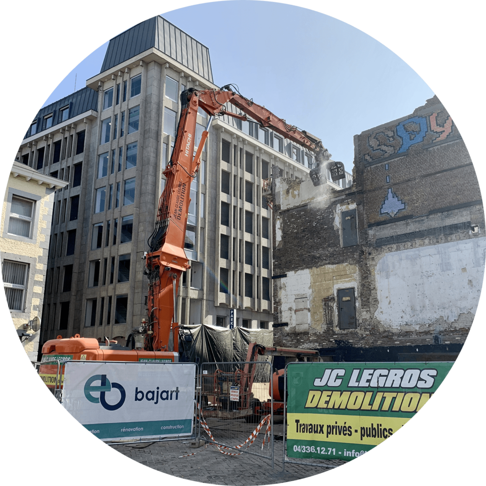 Legros démolition à Liège, Namur et Charleroi Contacteznous