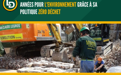 Legros Démolition agit pour l’environnement