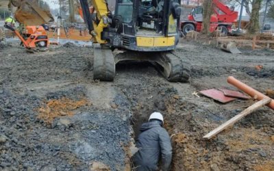 Travaux d’égouttage à Arlon