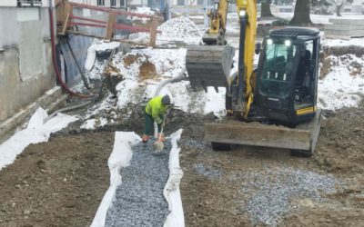 Suite de notre chantier à Bastogne