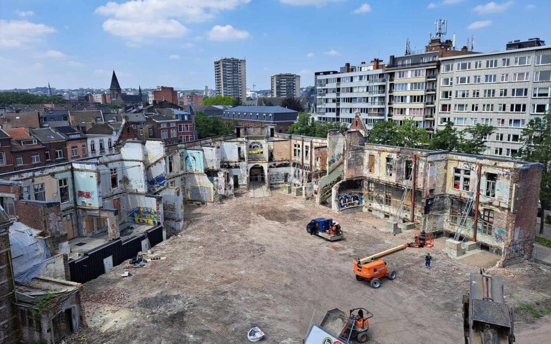 Clap de fin pour notre chantier à l’ancien hôpital de Bavière