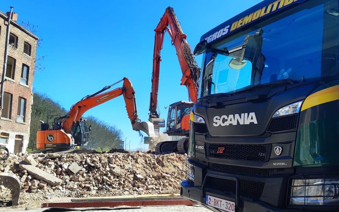 Suite de notre chantier « Légia » à Liège
