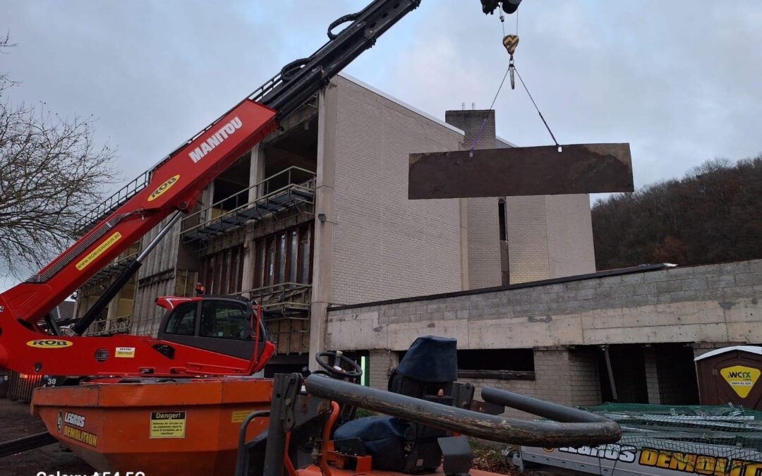 Déconstruction pour la commune de Pepinster