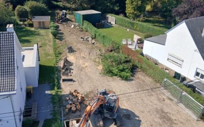 Déconstruction d’une maison pour la Commune d’Andenne