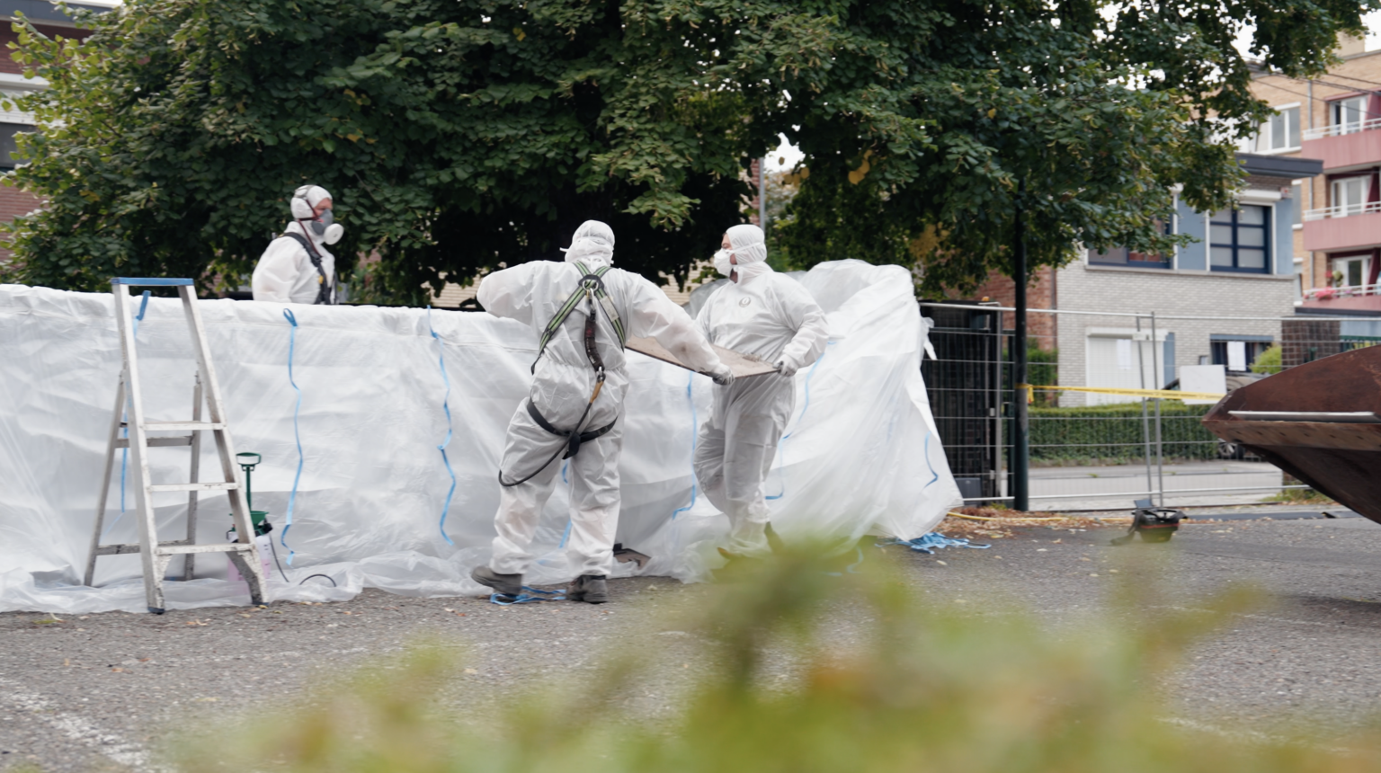 Desamiantage à Liège Bruxelles Namur