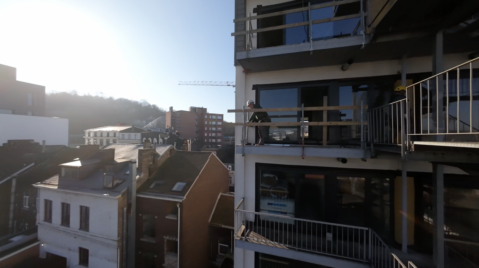 Déconstruction éléments bâtiment entreprise Liège Namur Charleroi