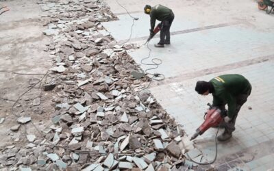 Travaux de démolition manuelle