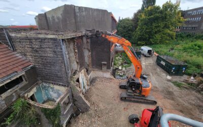 Suite de notre chantier à Ougrée