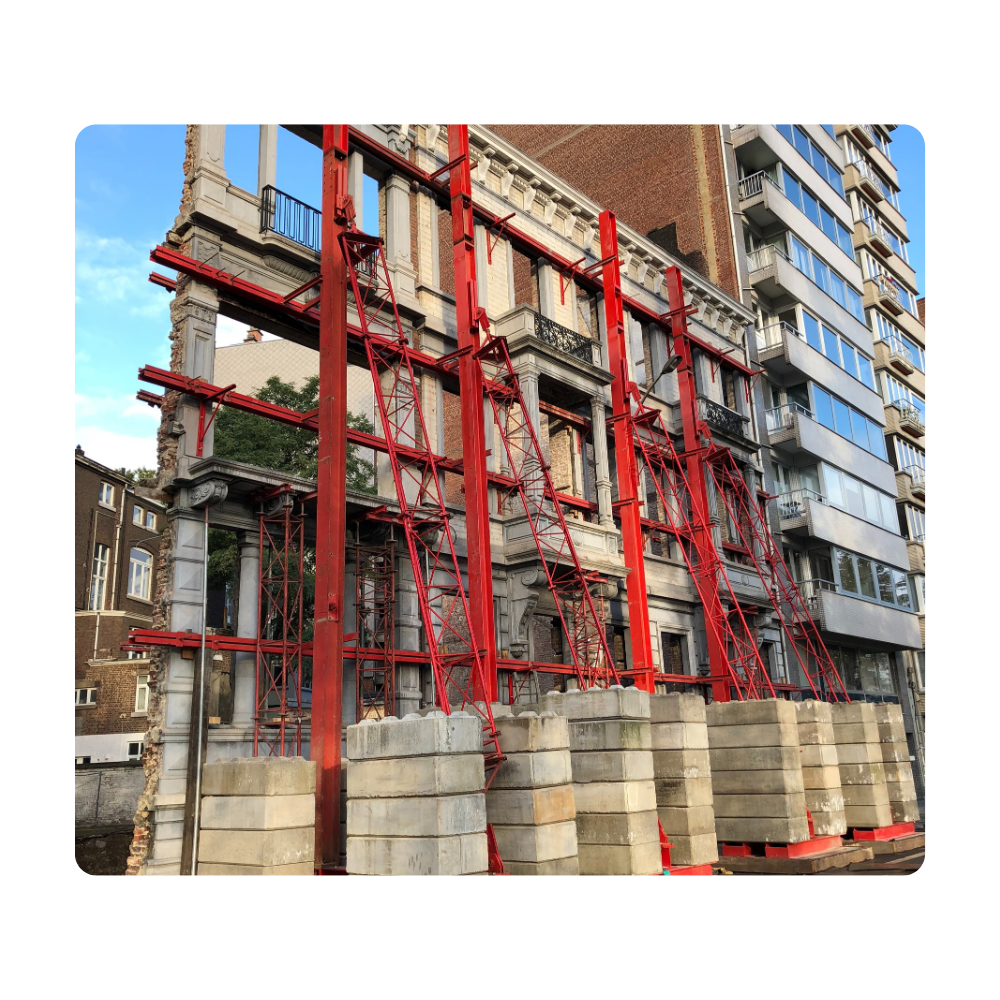 Stabilisation charleroi, namur, liège Stabililisation batiment Liège, Namur, Charleroi